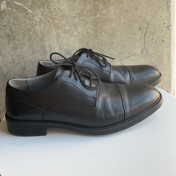 Johnston & Murphy Maddox Cap Toe ShoesMen’s Classic Leather Dress Shoes